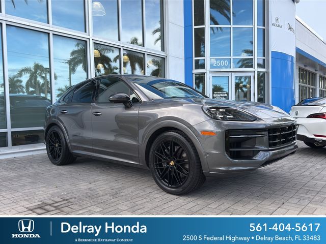 Gray (Quartzite Grey Metallic) 2024 Porsche Cayenne Coupe Coupe All-Wheel Drive 8-Speed Automatic