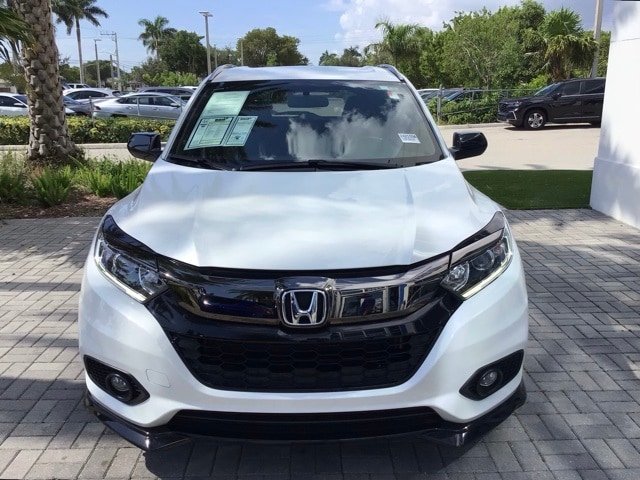 Used 2021 Honda HR-V Sport with VIN 3CZRU5H13MM727409 for sale in Delray Beach, FL