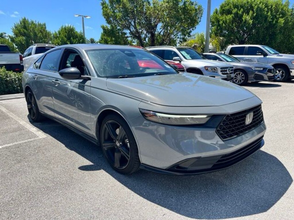 Certified 2023 Honda Accord Hybrid Sport-L Sedan