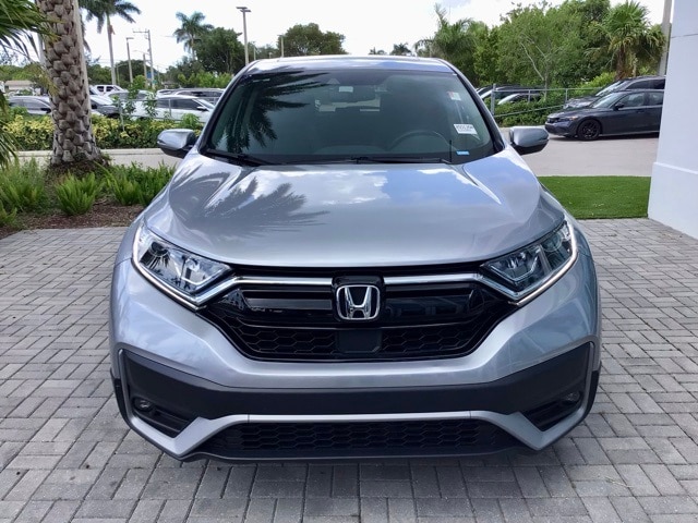 Certified 2022 Honda CR-V EX-L with VIN 7FARW1H88NE002159 for sale in Delray Beach, FL