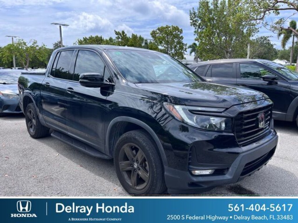 Used 2023 Honda Ridgeline Black Edition Truck Crew Cab