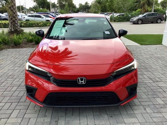 Certified 2022 Honda Civic Sport with VIN 2HGFE2F50NH554850 for sale in Delray Beach, FL