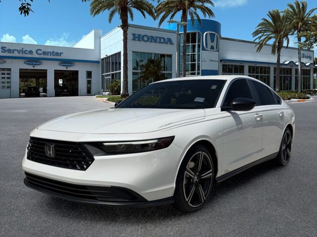 Certified 2024 Honda Accord Hybrid Sport Sedan