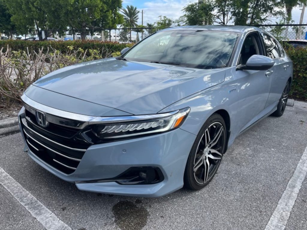 Certified 2021 Honda Accord Hybrid Touring Sedan
