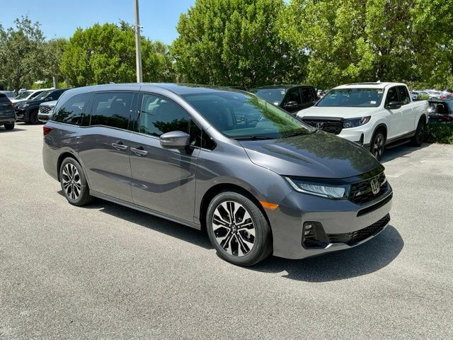 Gray (Modern Steel) 2026 Honda Odyssey Minivan Front-Wheel Drive