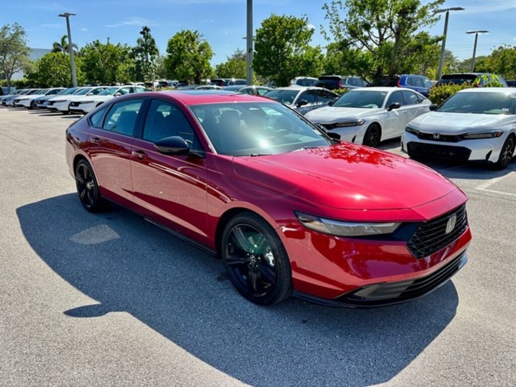 New 2025 Honda Accord Hybrid Sport-L Sedan