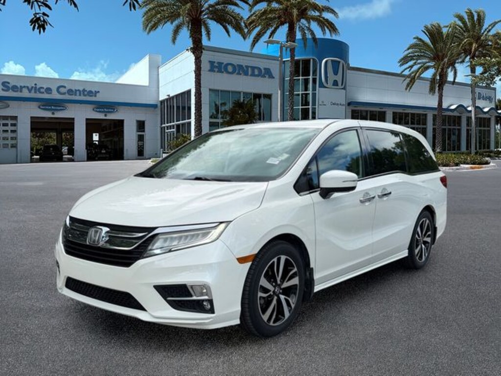 Certified 2019 Honda Odyssey Elite Van