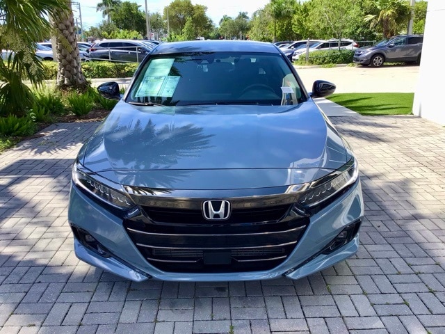 Used 2022 Honda Accord Sport SE with VIN 1HGCV1F43NA071923 for sale in Delray Beach, FL