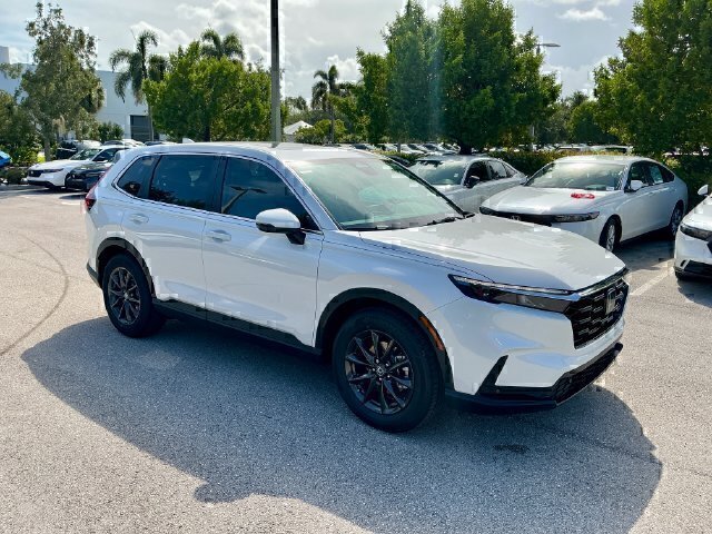 PLATINUM WHITE 2027 Honda CR-V SUV / Crossover Front-Wheel Drive Continuously Variable Transmission