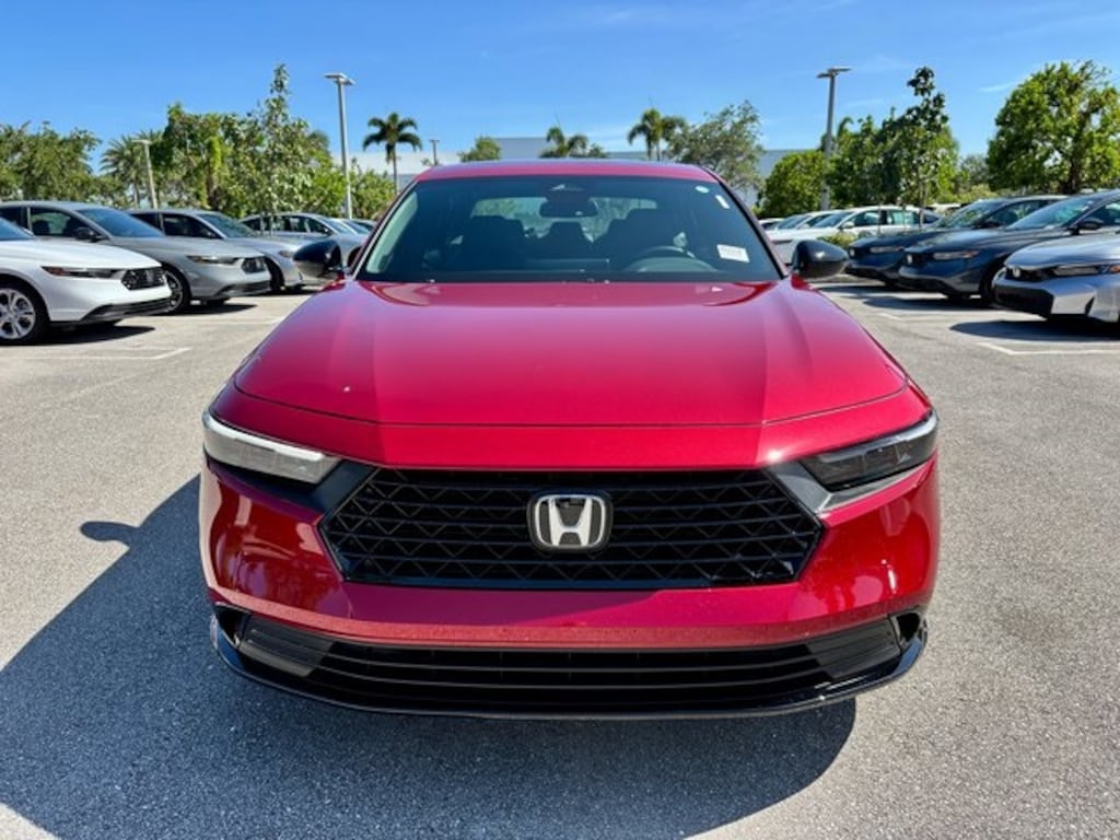 New 2025 Honda Accord Hybrid Sport-L Sedan