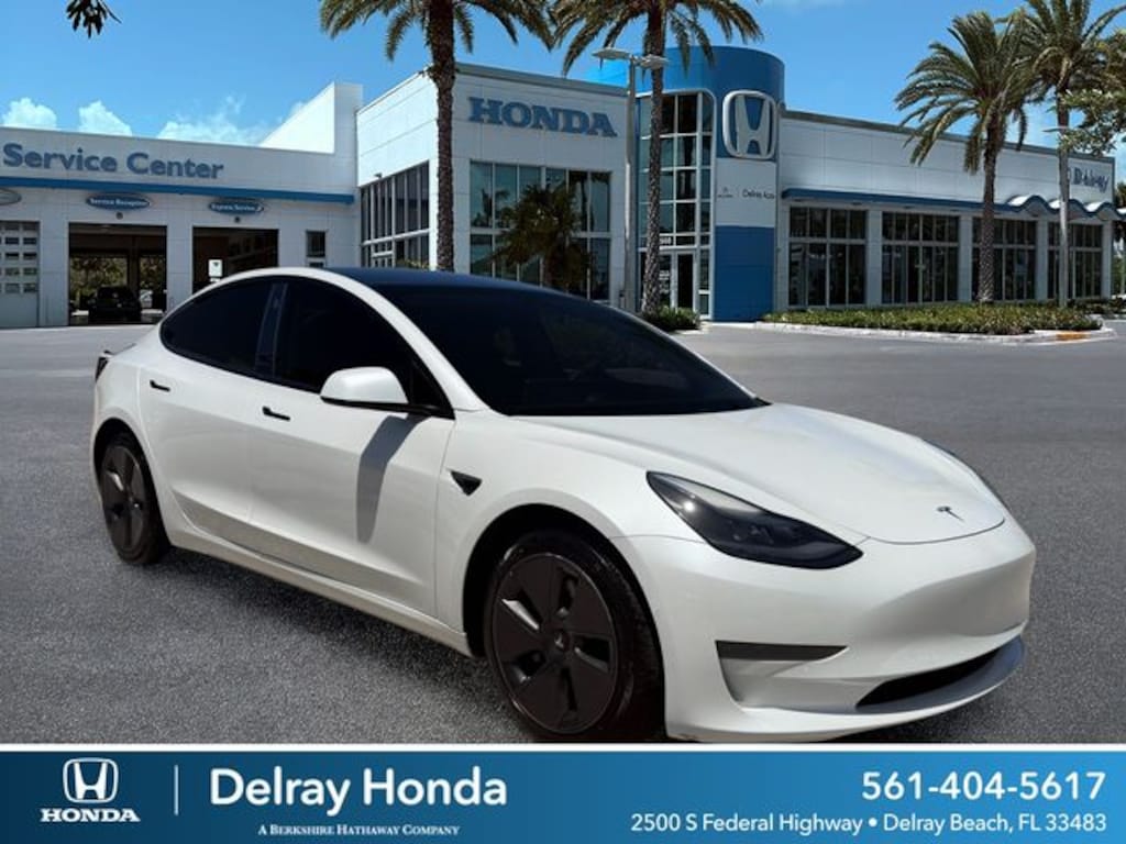 Used 2021 Tesla Model 3 Standard Range Plus Sedan