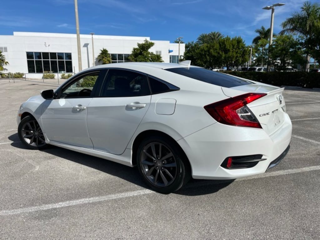 Certified 2021 Honda Civic EX Sedan