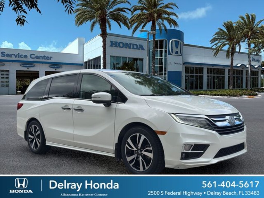 Certified 2019 Honda Odyssey Elite Van