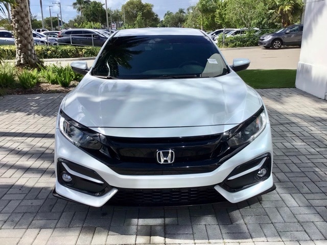 Used 2021 Honda Civic Hatchback Sport with VIN SHHFK7H41MU202825 for sale in Delray Beach, FL