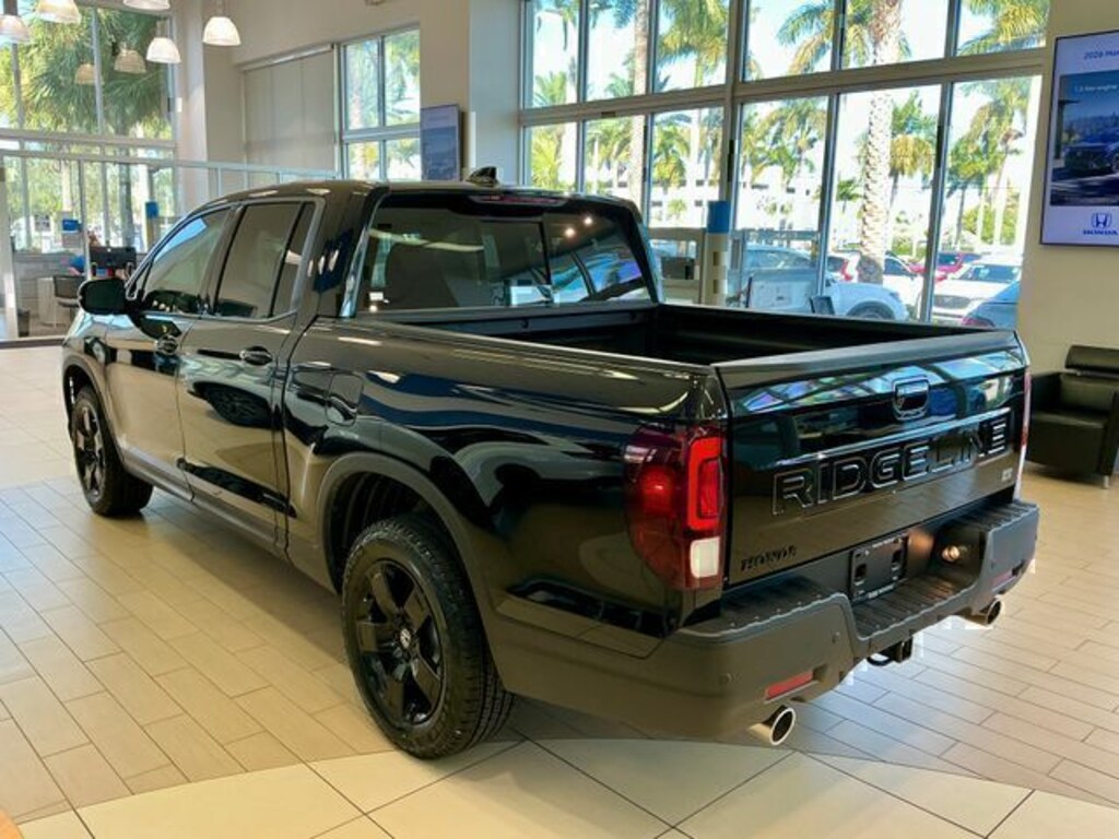 New 2026 Honda Ridgeline Black Edition Truck Crew Cab