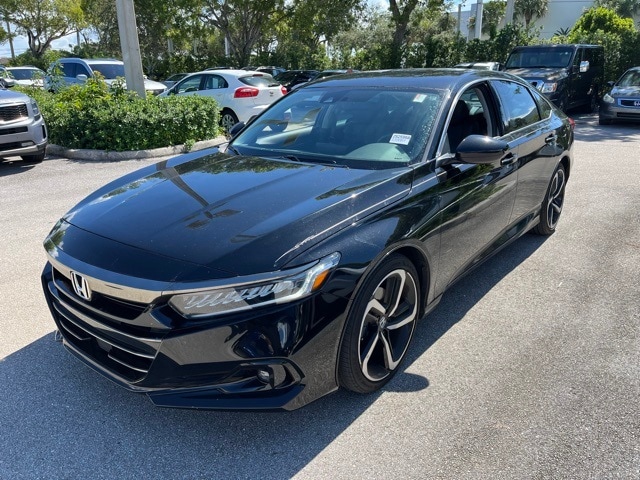 Certified 2022 Honda Accord Sport SE with VIN 1HGCV1F4XNA104576 for sale in Kansas City