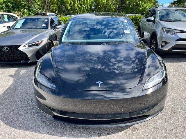 Used 2024 Tesla Model 3 Base with VIN 5YJ3E1EA2RF752027 for sale in Delray Beach, FL