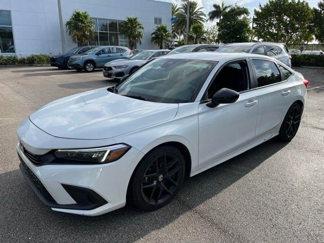 Certified 2023 Honda Civic Sport with VIN 2HGFE2F5XPH508848 for sale in Delray Beach, FL