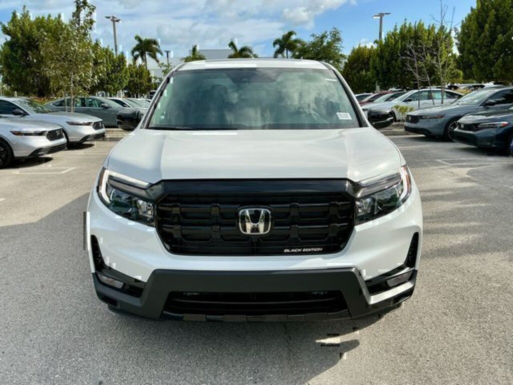 New 2026 Honda Ridgeline Black Edition Truck Crew Cab