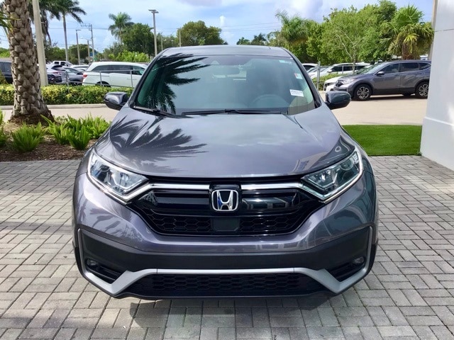 Certified 2022 Honda CR-V EX with VIN 5J6RW1H57NA019412 for sale in Delray Beach, FL