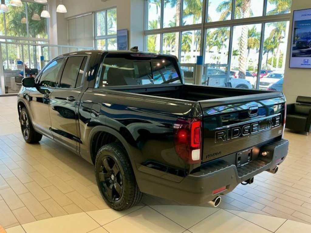 New 2026 Honda Ridgeline Black Edition Truck Crew Cab