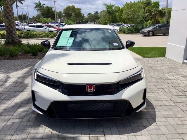 Certified 2024 Honda Civic Hatchback Type-R with VIN JHMFL5G44RX003493 for sale in Delray Beach, FL