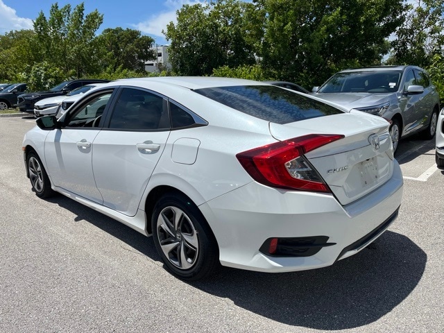 Used 2020 Honda Civic LX with VIN 2HGFC2F65LH577987 for sale in Delray Beach, FL