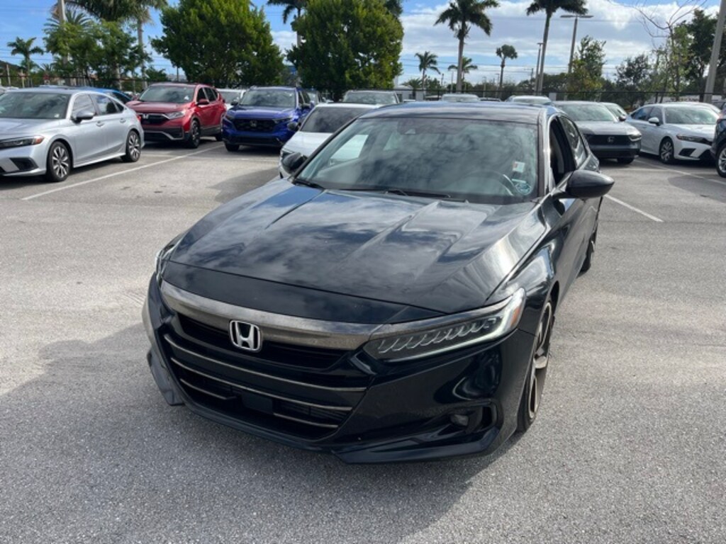 Certified 2022 Honda Accord Sport Special Edition Sedan