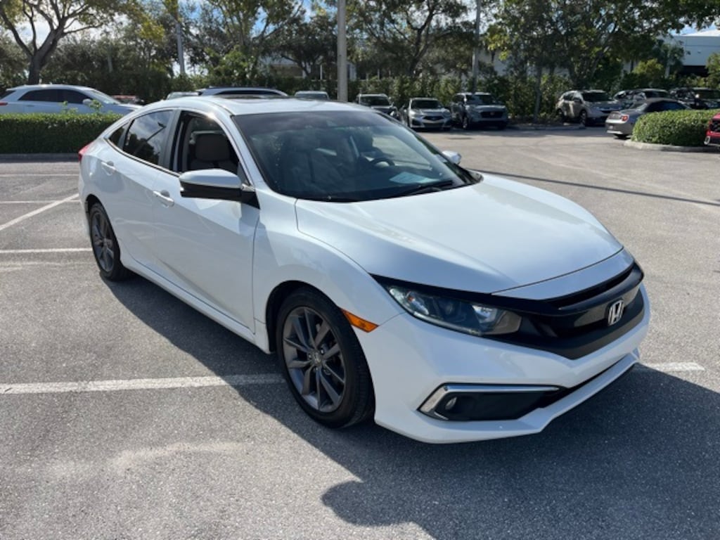 Certified 2021 Honda Civic EX Sedan