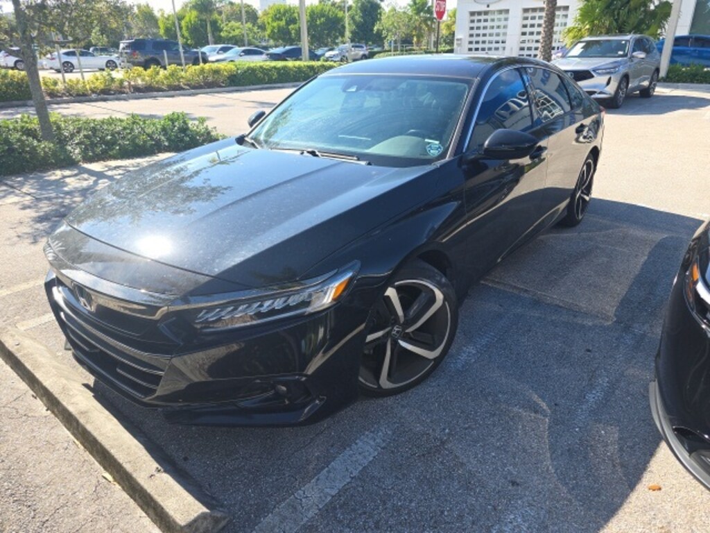 Certified 2022 Honda Accord Sport Special Edition Sedan