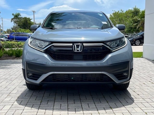 Certified 2022 Honda CR-V EX-L with VIN 7FARW2H82NE002406 for sale in Delray Beach, FL