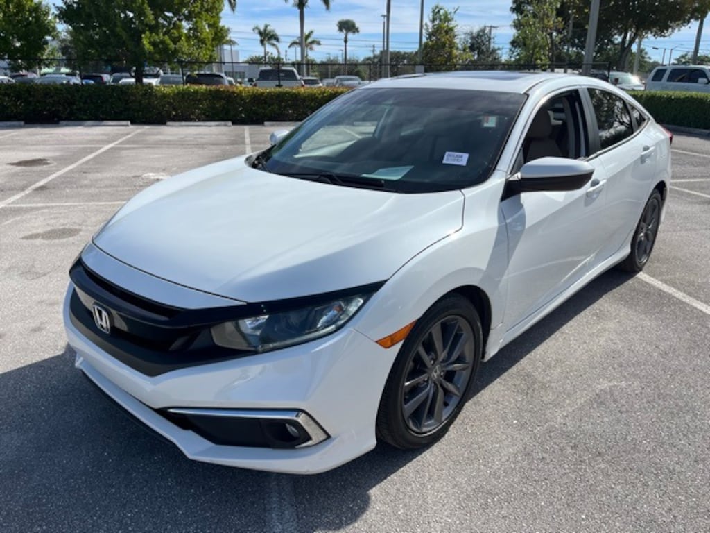 Certified 2021 Honda Civic EX Sedan