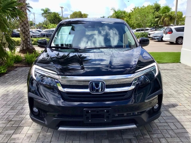 Used 2021 Honda Pilot EX-L with VIN 5FNYF6H54MB046510 for sale in Delray Beach, FL