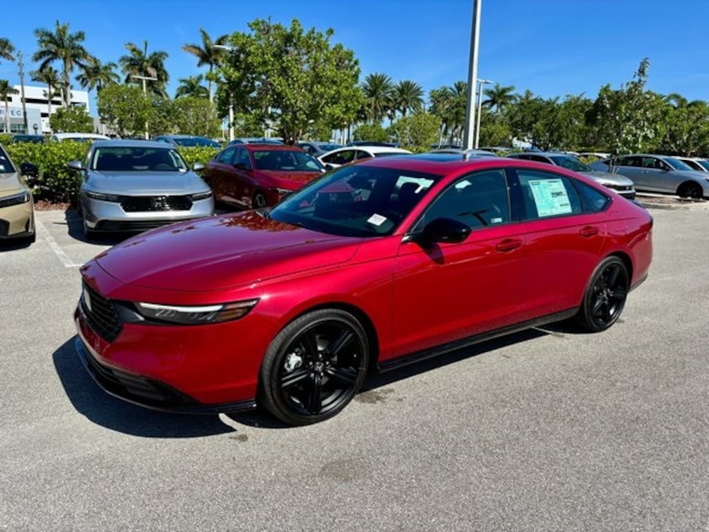 New 2025 Honda Accord Hybrid Sport-L Sedan