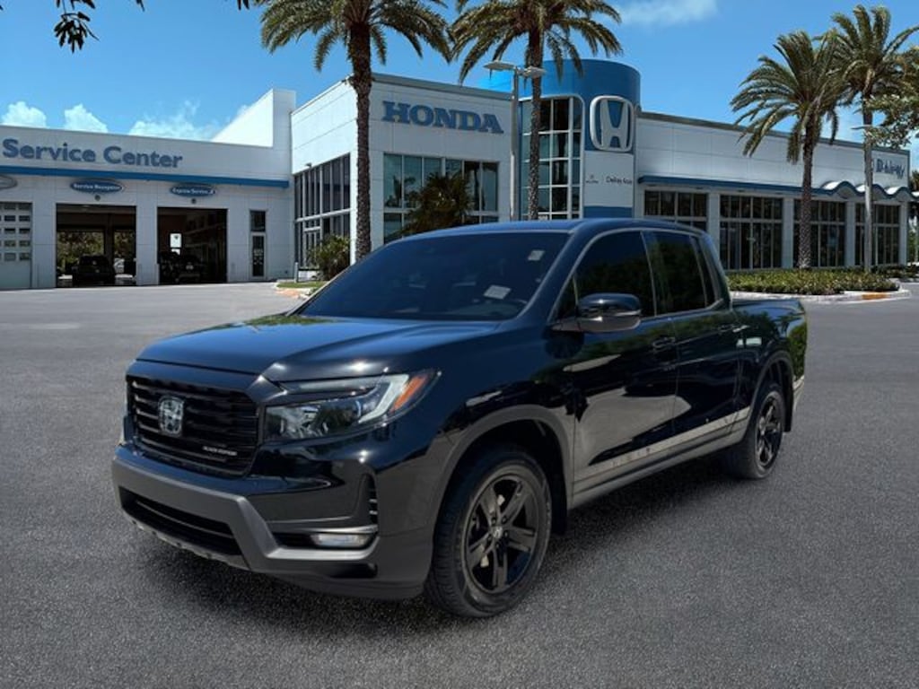Certified 2023 Honda Ridgeline Black Edition Truck Crew Cab