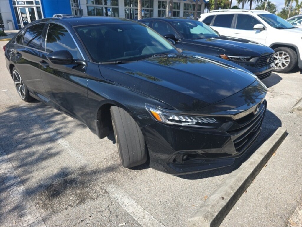 Certified 2022 Honda Accord Sport Special Edition Sedan