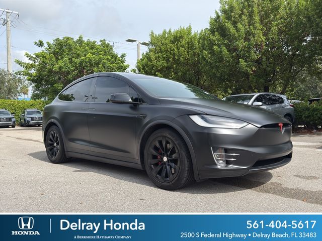 Solid Black 2018 Tesla Model X SUV / Crossover All-Wheel Drive 1-Speed Automatic