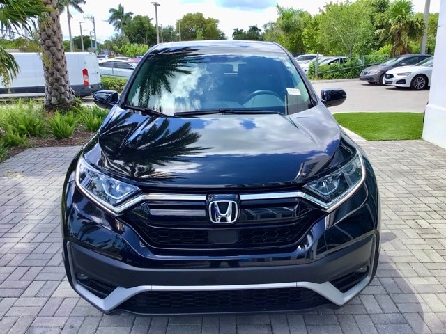 Certified 2022 Honda CR-V EX with VIN 5J6RW1H54NA017293 for sale in Delray Beach, FL