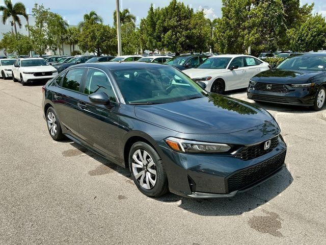 Meteorite Gray 2026 Honda Civic Sedan Front-Wheel Drive 