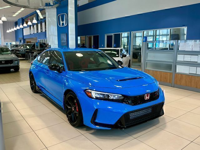 Boost Blue Pearl 2026 Honda Civic Type R Hatchback Front-Wheel Drive 6-Speed Manual Overdrive