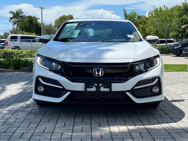 Used 2020 Honda Civic Hatchback EX with VIN SHHFK7H62LU207595 for sale in Delray Beach, FL