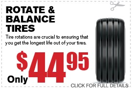 Rotate & Balance Tires