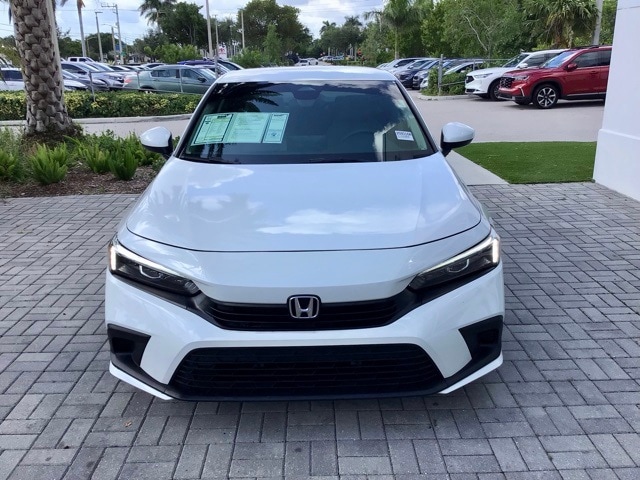 Used 2022 Honda Civic LX with VIN 2HGFE2F20NH525113 for sale in Delray Beach, FL