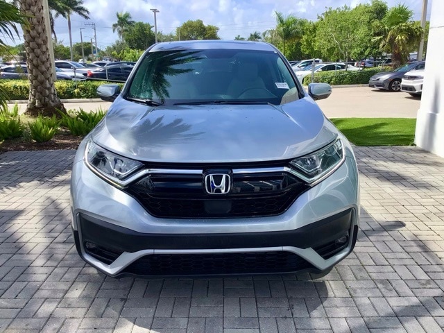 Certified 2022 Honda CR-V EX-L with VIN 5J6RW1H87NA000269 for sale in Delray Beach, FL