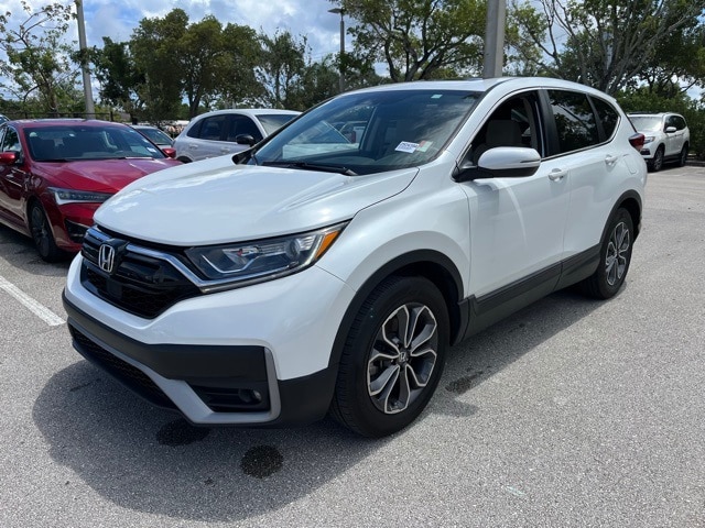 Certified 2022 Honda CR-V EX with VIN 7FARW1H55NE009334 for sale in Delray Beach, FL