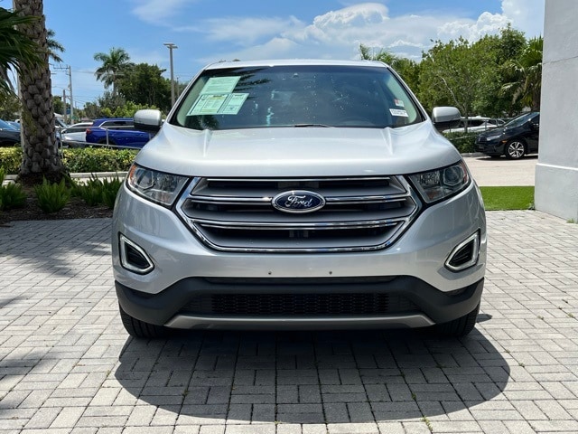 Used 2016 Ford Edge SEL with VIN 2FMPK4J87GBC30174 for sale in Delray Beach, FL