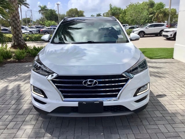 Used 2020 Hyundai Tucson Ultimate with VIN KM8J3CAL1LU258087 for sale in Delray Beach, FL