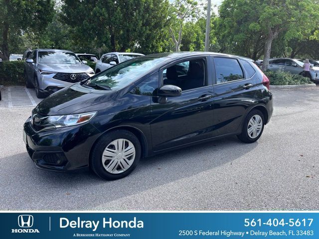 Crystal Black Pearl 2020 Honda Fit LX FWD Hatchback Front-Wheel Drive Continuously Variable Transmission