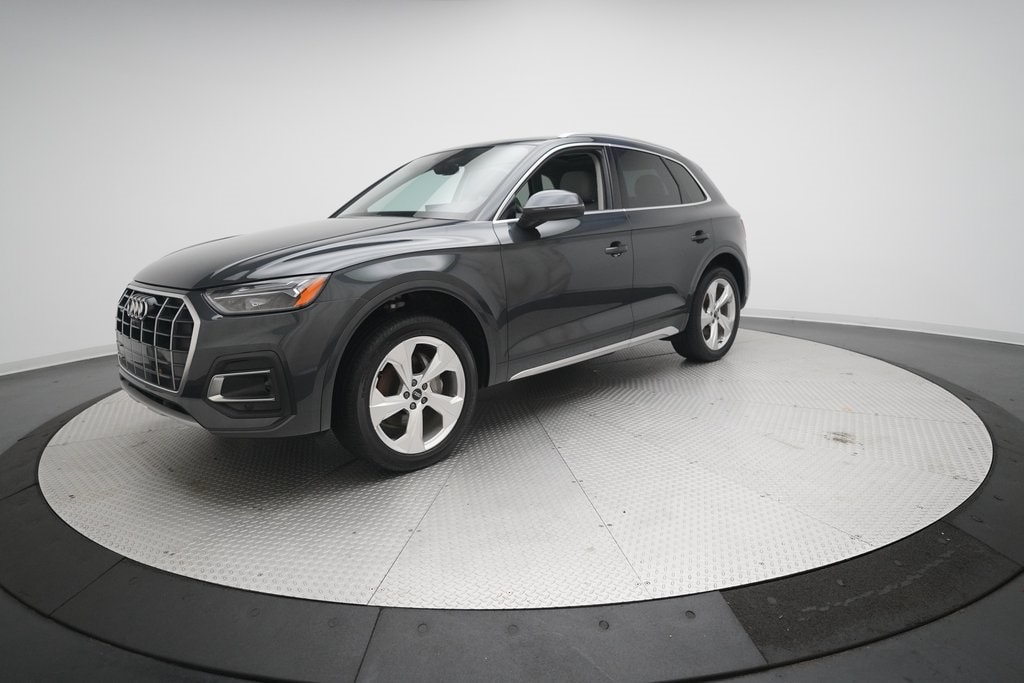 Used 2021 Audi Q5 Premium Plus with VIN WA1BAAFY4M2081811 for sale in Grand Rapids, MI