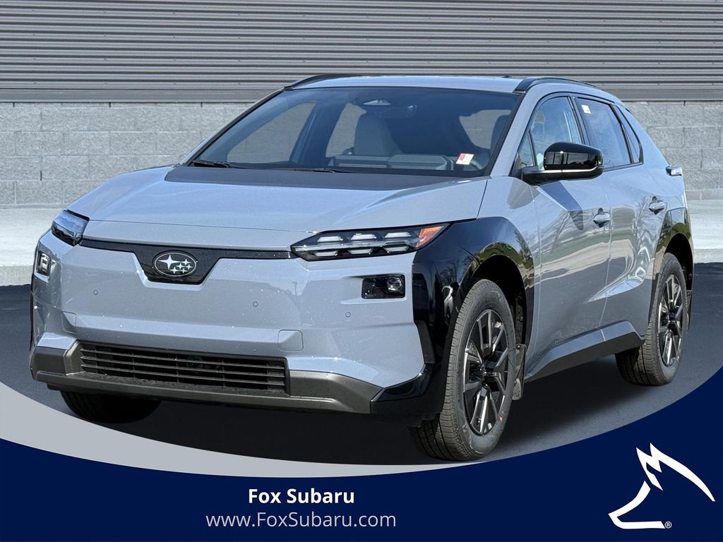 Harbor Mist Gray Pearl 2026 Subaru Solterra Premium AWD SUV / Crossover All-Wheel Drive 1-Speed Automatic